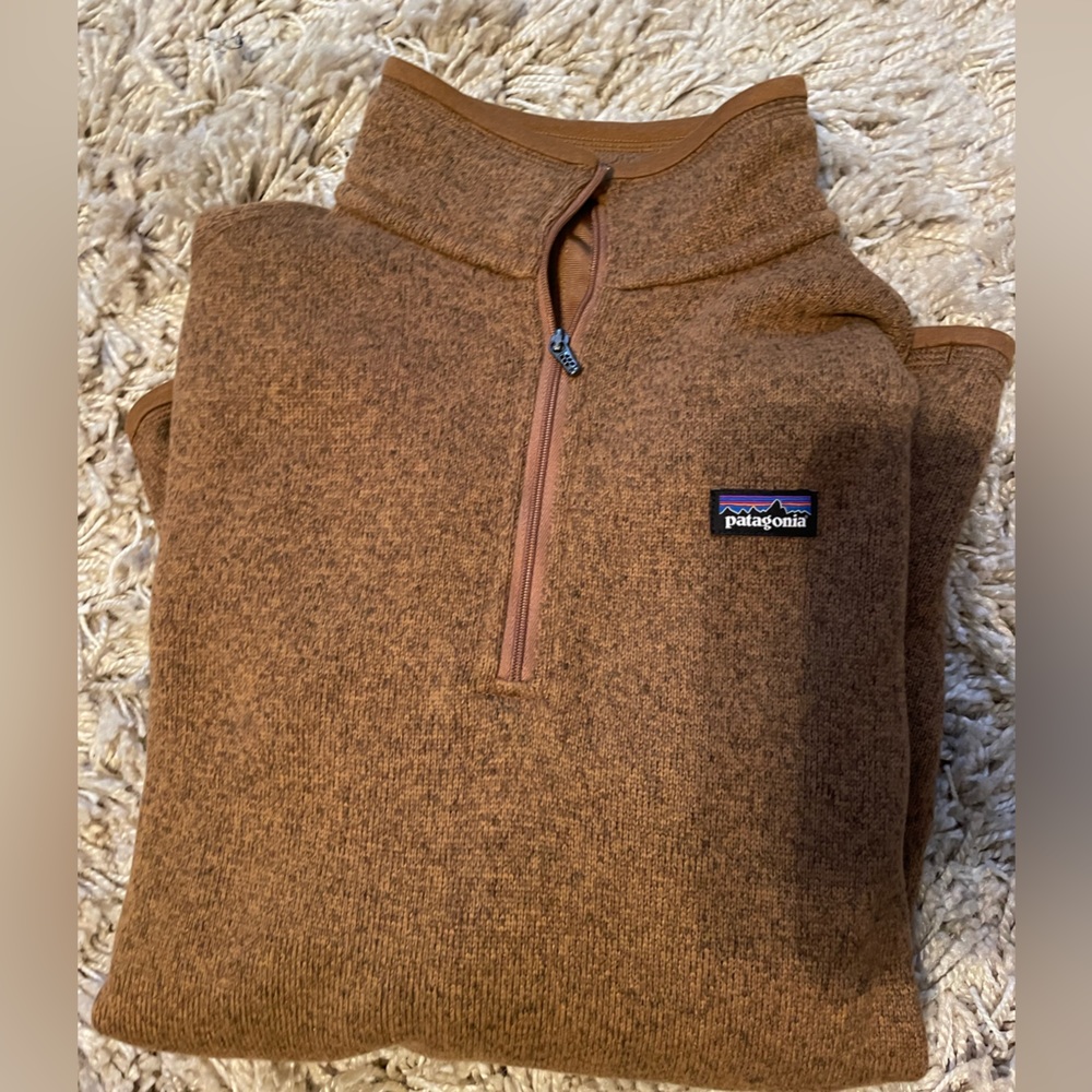 patagonia pullover/ fleece quarter zip
